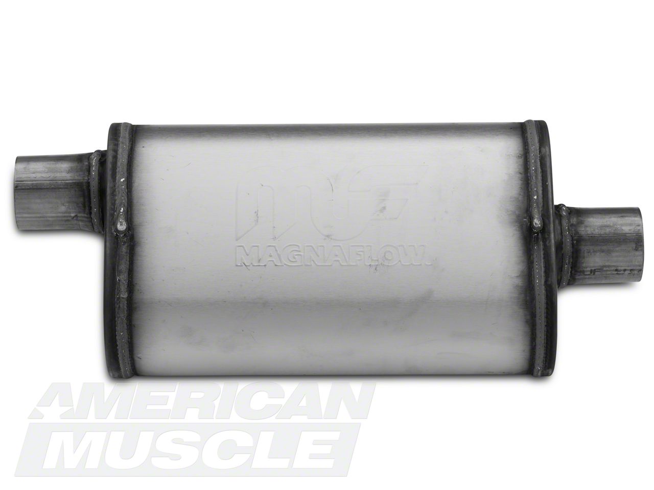 Magnaflow Mustang Performance Center/Offset Oval Satin Muffler