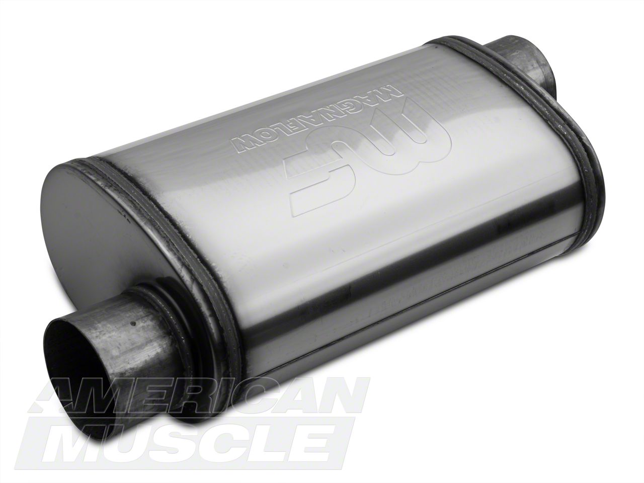 Magnaflow Mustang Performance Offset/Offset Oval Polished Muffler