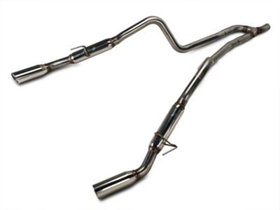 Magnaflow Competition Series Dual Cat-Back Exhaust System with Polished Tips (05-09 Mustang V6)