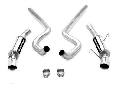 Magnaflow Competition Series Cat-Back Exhaust System with Polished Tips (2010 Mustang GT, GT500)