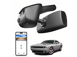 Mangoal Front 4K Dash Cam with Sony STARVIS Sensor; Model A (15-23 Challenger)