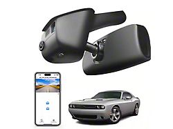 Mangoal Front 4K Dash Cam with Sony STARVIS Sensor; Model B (15-23 Challenger)