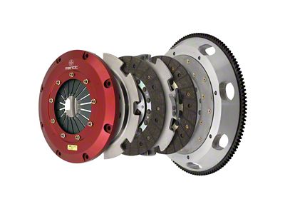 Mantic Clutch 9000 Series Twin Disc Organic Clutch Kit; 26-Spline (09-23 5.7L HEMI, 6.2L HEMI, 6.4L HEMI Challenger)