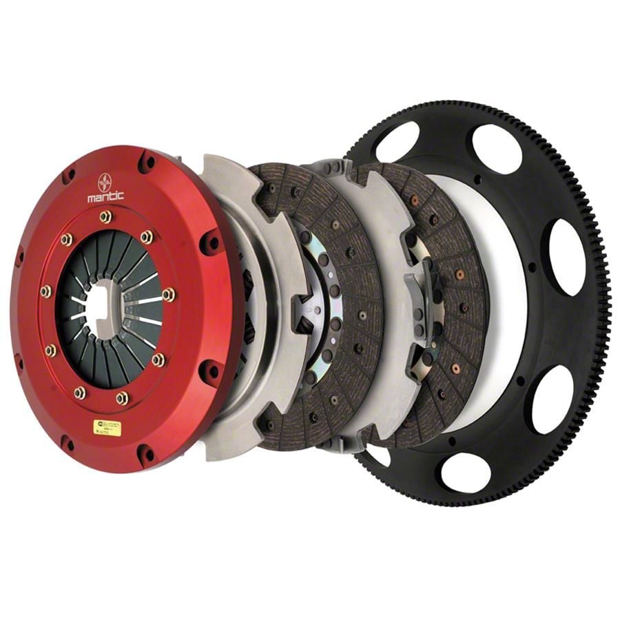 Mantic Clutch Corvette 9000 Series Twin Disc Organic Clutch Kit with