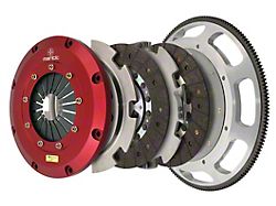 Mantic Clutch 9000 Series Twin Disc Organic Clutch Kit with 8-Bolt Flywheel; 26-Spline (15-20 Mustang GT350)