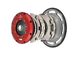 Mantic Clutch 9000 Series Twin Disc Organic Clutch Kit with 6-Bolt Flywheel; 10-Spline (96-04 Mustang GT, Cobra)