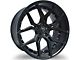 Marquee Wheels M1000 Satin Black Wheel; Rear Only; 20x10.5 (06-10 RWD Charger)