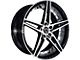 Marquee Wheels M3258 Gloss Black Machined Wheel; 20x9 (06-10 RWD Charger)