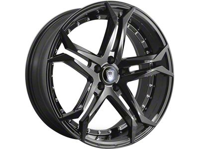 Marquee Wheels M3284 Gloss Black Wheel; Rear Only; 20x10.5 (06-10 RWD Charger)