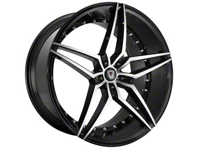 Marquee Wheels MR3259 Gloss Black Machined Wheel; 20x9 (06-10 RWD Charger)