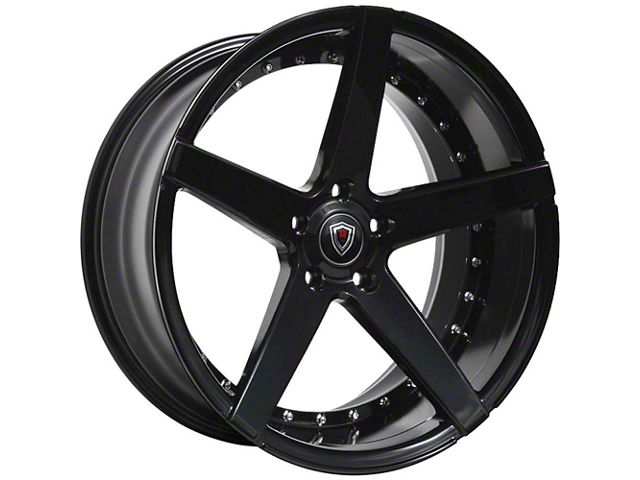 Marquee Wheels M3226 Gloss Black Wheel; 20x10.5 (08-23 RWD Challenger, Excluding SRT Demon, SRT Hellcat & SRT Jailbreak)