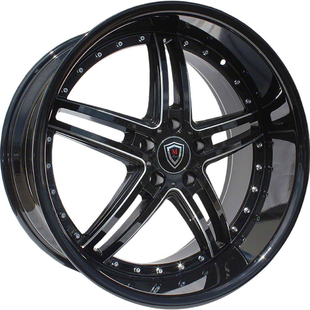 Capri Luxury Challenger C5193 Gloss Black Machined Wheel Capri Luxury Challenger C5193 Gloss Black Machined Wheel