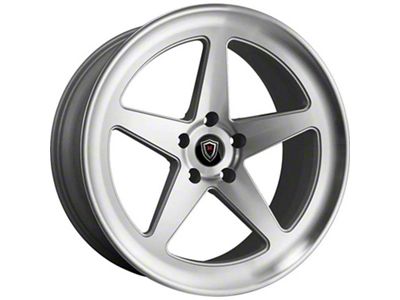 Marquee Wheels M9535 Silver Machined Wheel; Rear Only; 20x10.5 (08-23 RWD Challenger)