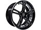 Marquee Wheels MDR3247 Gloss Black Milled Wheel; Rear Only; 20x10.5 (08-23 RWD Challenger)