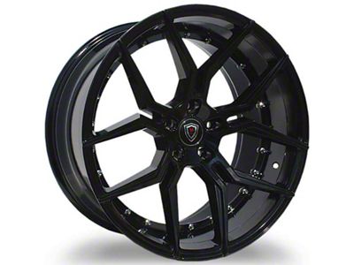 Marquee Wheels M1000 Gloss Black Wheel; 20x9; 15mm Offset (11-23 RWD Charger)