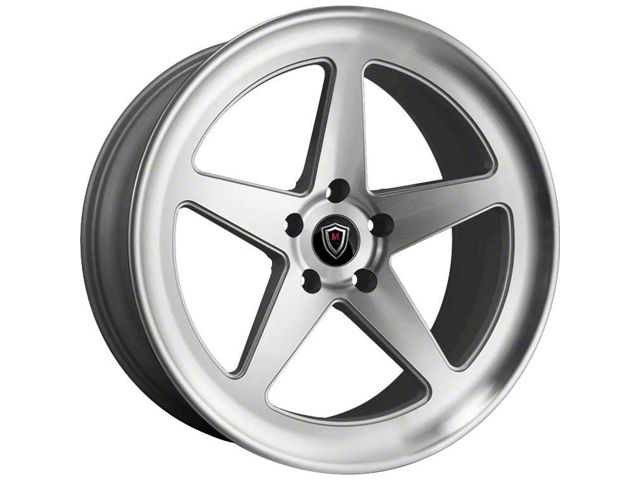 Marquee Wheels M9535 Silver Machined Wheel; 20x9 (11-23 RWD Charger)