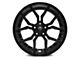 Marquee Wheels M1000 Gloss Black Wheel; Rear Only; 22x10.5 (06-10 RWD Charger)
