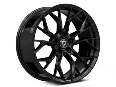 Marquee Wheels M1004 Gloss Black Wheel; Rear Only; 20x10.5; 20mm Offset (06-10 RWD Charger)