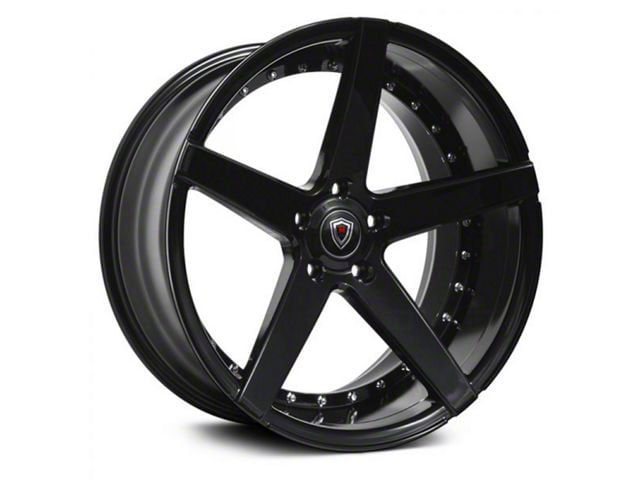 Marquee Wheels M3226 Gloss Black Wheel; 22x9 (06-10 RWD Charger)