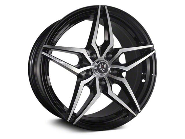 Marquee Wheels M3259 Gloss Black Machined Wheel; 18x8 (06-10 RWD Charger)
