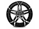 Marquee Wheels M3284 Gloss Black with Smoked Machined Face Wheel; Rear Only; 20x10.5 (06-10 RWD Charger)