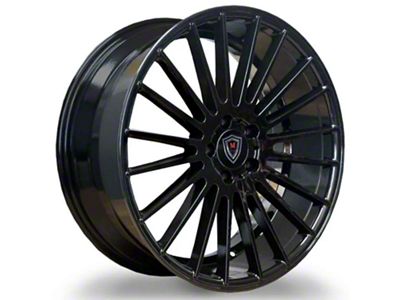 Marquee Wheels M704 Gloss Black Wheel; 20x8.5 (16-24 Camaro)
