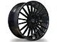 Marquee Wheels M704 Gloss Black Wheel; 20x8.5 (16-24 Camaro)