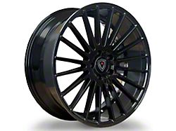 Marquee Wheels M704 Gloss Black Wheel; Rear Only; 20x10 (16-24 Camaro)