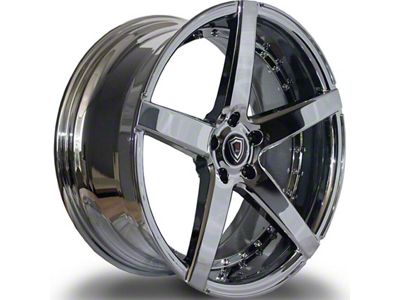 Marquee Wheels M3226 Chrome Wheel; Rear Only; 22x10.5; 20mm Offset (08-23 RWD Challenger, Excluding Widebody)