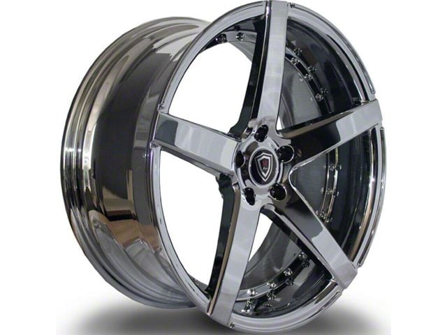 Marquee Wheels M3226 Chrome Wheel; Rear Only; 22x10.5 (08-23 RWD Challenger, Excluding Widebody)