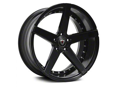 Marquee Wheels M3226 Gloss Black Wheel; 22x9 (08-23 RWD Challenger, Excluding Widebody)