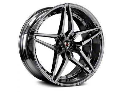 Marquee Wheels M3259 Chrome Wheel; Rear Only; 22x10.5; 20mm Offset (08-23 RWD Challenger, Excluding Widebody)