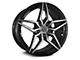 Marquee Wheels M3259 Gloss Black Machined Wheel; 18x8 (08-23 RWD Challenger w/o Brembo, Excluding Widebody)