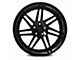 Marquee Wheels M3266 Satin Black Wheel; Rear Only; 20x10.5 (08-23 RWD Challenger, Excluding Widebody)