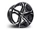 Marquee Wheels M3284 Gloss Black Machined Wheel; Rear Only; 20x10.5 (08-23 RWD Challenger, Excluding Widebody)