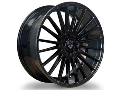 Marquee Wheels M704 Gloss Black Wheel; 20x8.5; 15mm Offset (08-23 RWD Challenger, Excluding Widebody)