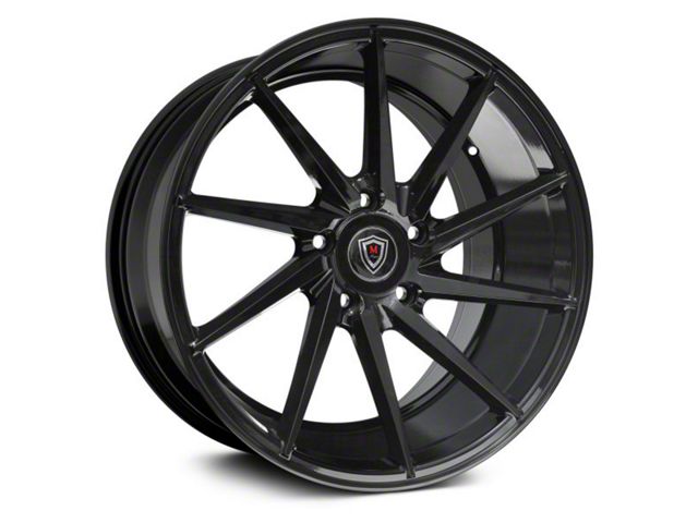 Marquee Wheels M8135F Gloss Black Wheel; 18x8 (08-23 RWD Challenger w/o Brembo, Excluding Widebody)