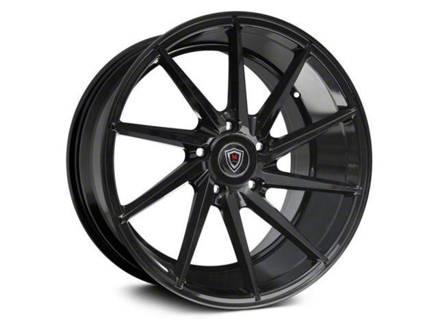 Marquee Wheels M8135R Gloss Black Wheel; 18x9 (08-23 RWD Challenger w/o Brembo, Excluding Widebody)