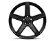 Marquee Wheels R81002F Satin Black Wheel; 20x9.5 (08-23 RWD Challenger, Excluding Widebody)