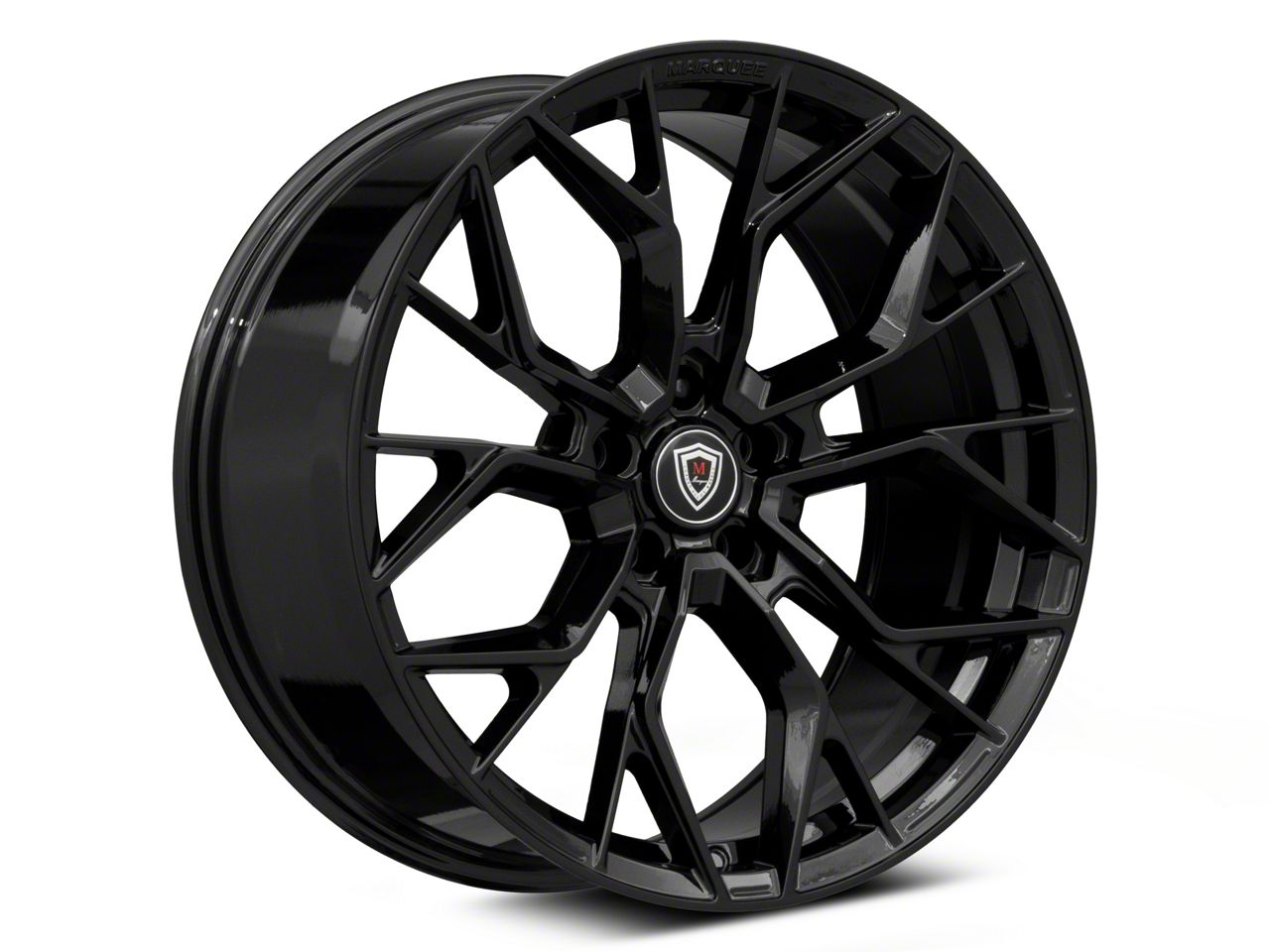 Marquee Wheels Charger M1004 Gloss Black Wheel; 20x9; 15mm