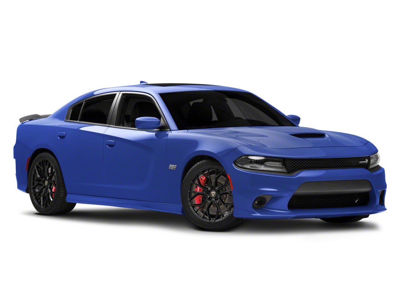 Marquee Wheels Charger M1004 Gloss Black Wheel; Rear Only