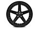 Marquee Wheels M3226 Gloss Black Wheel; Rear Only; 22x10.5 (11-23 RWD Charger, Excluding Widebody)