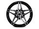 Marquee Wheels M3259 Gloss Black Machined Wheel; 18x8 (11-23 RWD Charger w/o Brembo, Excluding Widebody)