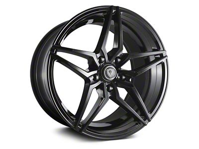 Marquee Wheels M3259 Gloss Black Wheel; 18x8; 25mm Offset (11-23 RWD Charger w/o Brembo, Excluding Widebody)