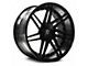 Marquee Wheels M3266 Satin Black Wheel; Rear Only; 20x10.5 (11-23 RWD Charger, Excluding Widebody)