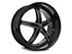 Marquee Wheels M5330A Gloss Black Machined Wheel; 22x9 (11-23 RWD Charger, Excluding Widebody)