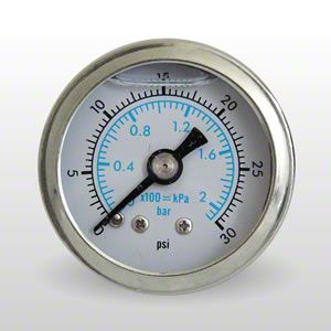 Marshall Instruments Universal AM WS White PSI/kPa/Bar Dial 1.50-Inch ...