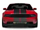 SEC10 Lemans Stripes; Matte Black; 12-Inch (05-14 Mustang)