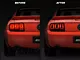 SEC10 Tail Light Conversion Decal Kit; Matte Black (05-09 Mustang)