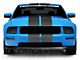 SEC10 Lemans Stripes; Matte Black; 8-Inch (05-14 Mustang)